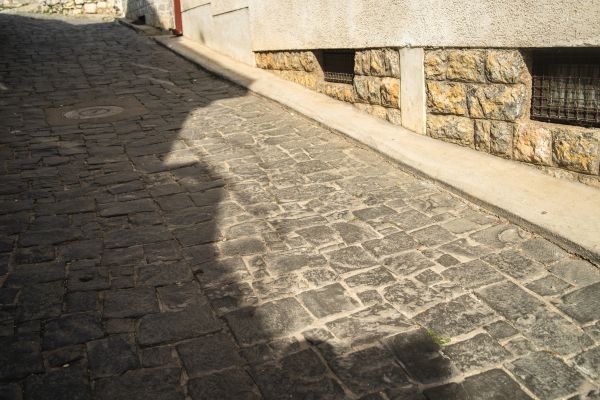 Stone Sidewalk Repair in Pompano Beach