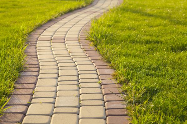 Sidewalk Brick Repair in Pompano Beach